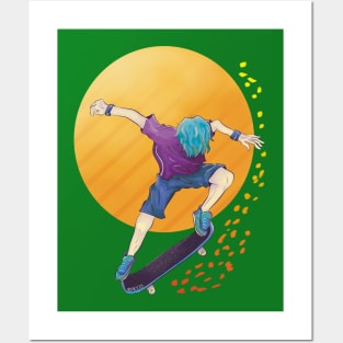 Skateboarding Posters and Art